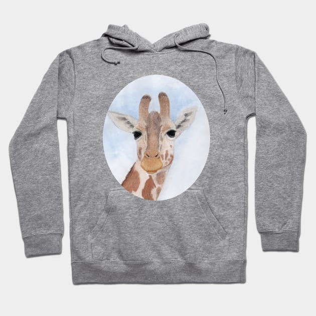 Giraffe Hoodie by lindaursin